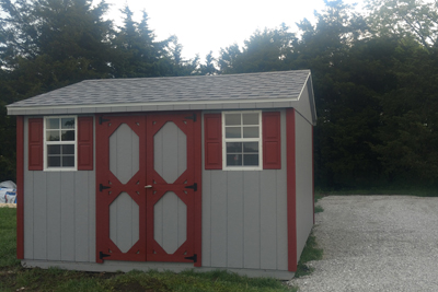 Buy Cottage Backyard Sheds in MO | built by Amish Builders 